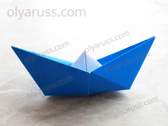 Подробнее о статье Кораблик оригами | Как сделать Бумажный Кораблик