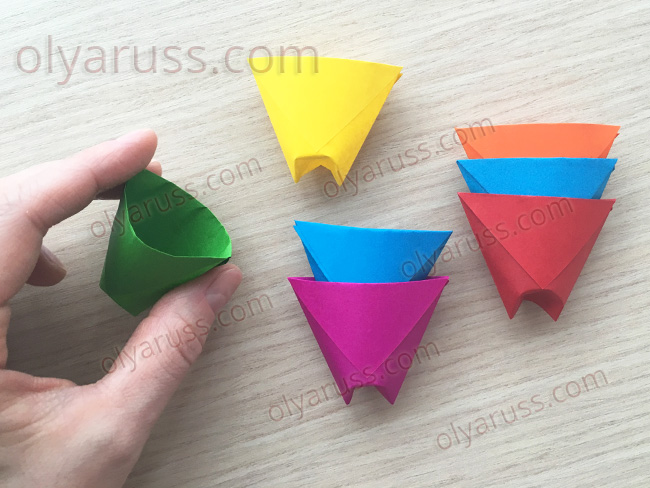 Стакан оригами - как сделать Бумажный Стаканчик своими руками