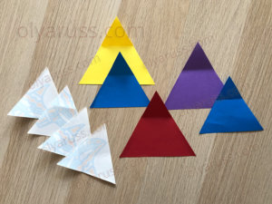 Подробнее о статье Треугольник из бумаги | Как сделать Треугольник из Квадрата