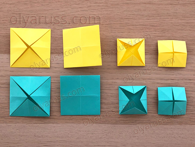 Подробнее о статье Превращение базовых форм | Чудеса в оригами