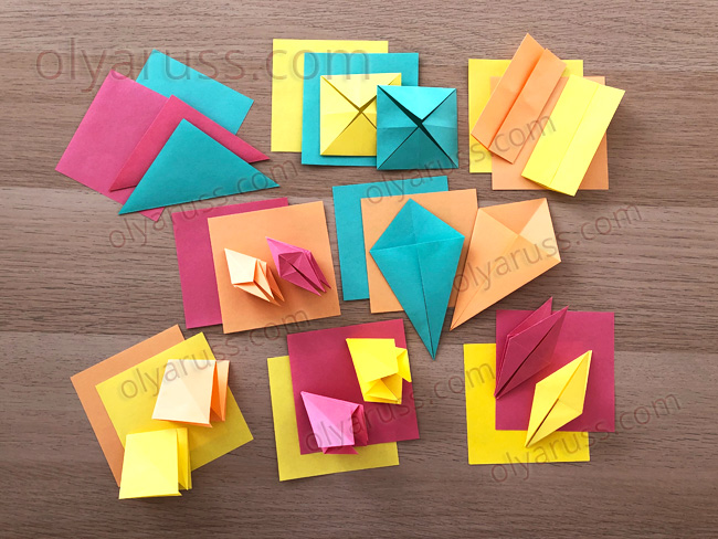 Подробнее о статье С чего начать оригами | Базовые формы оригами