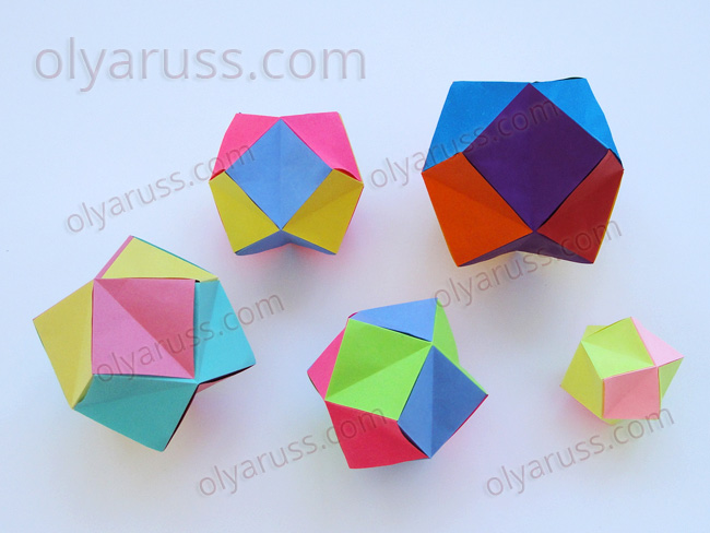Подробнее о статье Оригами Многогранник | Головоломка Матасова